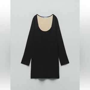 Zara Knit Mini Dress